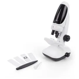 VELLEMAN Mikroskop Für Smartphone, 50 - 400x Vergrößerung, Einstellbarer Fokus, Mit Reflektierender Led, Ideal Für Die Forschung Von Pflanzen, Mineralien, Insekten Und Mehr