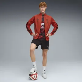 Puma AC Milan King Anthem rostrot / schwarz, XXL