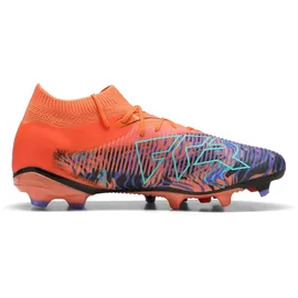 Puma Future 8 Match Creativity FG/AG Fußballschuhe 01 orange poppy/black/dark amethyst/electric peppermint 42.5