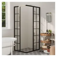 vidaXL Duschkabine ESG 90x70x180 cm