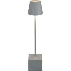 DAVE standfeste Akku-Tischleute Indoor und Outdoor grau