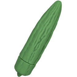 Gurke-Minivibrator, 12,3 cm, grün