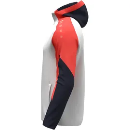 Jako Kapuzenjacke Dynamic weiß/coral/marine XL