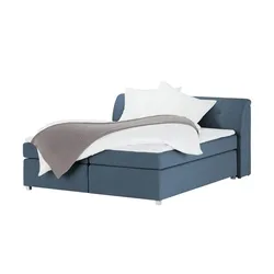 Twist Refresh Boxspringbett  Lumo ¦ blau ¦ Maße (cm): B: 150 H: 100