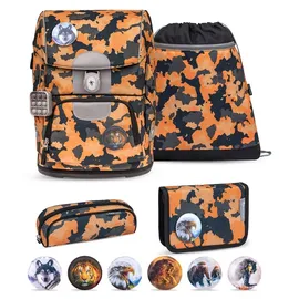 Belmil Motion 5-tlg. Orange Camouflage