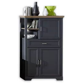 Innostyle Highboard Jasmin Lack Grau Graphit