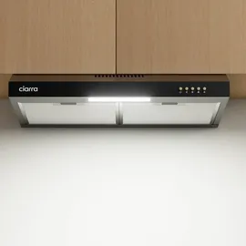 Ciarra Unterbauhaube A+ Dunstabzugshaube 60cm Integrierte Unterschrank Abzugshaube Abluft VM6903DB