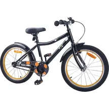 vidaXL Kinderfahrrad 18 Zoll schwarz
