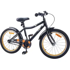 vidaXL Kinderfahrrad 18 Zoll schwarz