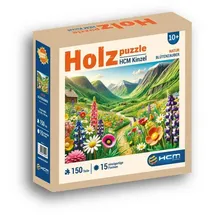 HCM Holzpuzzle - Blütenzauber 200 Teile
