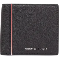 Tommy Hilfiger Herren Geldbeutel Corp aus Leder, Schwarz (Black), Einheitsgröße