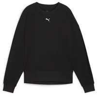 Puma Damen W CLOUDSPUN Fashion Midlayer Crew-Sweatshirts, PUMA Black,
