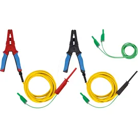 METREL S 1939 10m Prüfleitung mit HV- Prüfklemme