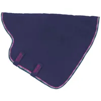 Horseware Rambo Optimo Stable Hood 200g - Navy/Burgundy