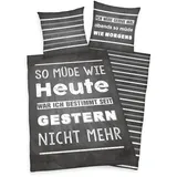 Herding Young Collection Young Collection Sprüche (135x200+80x80cm)