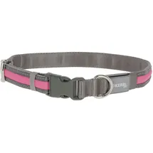 Kerbl Light & Reflex Leuchthalsband pink M/L