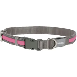 Kerbl Light & Reflex Leuchthalsband pink M/L