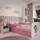 raumhirsch furniture Kinderbett 80 x 180 cm Holzwerkstoff rosa