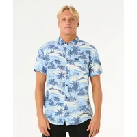 Rip Curl Hawaiihemd Dreamer Barrel Killa Kurzarmshirt blau M