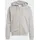 adidas Trefoil Essentials Kapuzenjacke Herren Medium Grey Heather/White XXL