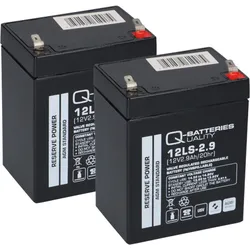 Akku 2x 12V 2,9Ah Bleigel Linak Hebesysteme zum Selbsteinbau QB
