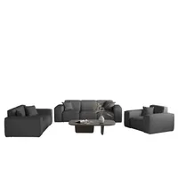Fun Möbel Sofaset Designersofa CELES PREMIUM 3-2-1 in Stoff