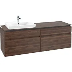 Villeroy & Boch Legato Waschtischunterschrank B68900VH 160x55x50cm, Arizona Oak