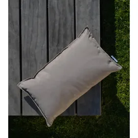 mokebo mokebo® Outdoor Kissenbezug Das Ruhepolster', 50x30cm Sofakissen Hülle in Taupe