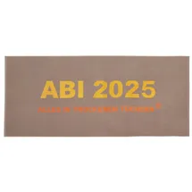 Egeria ABI 2025 Strandtuch 75 x 180 cm grau