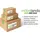 freiraum Kleiderschrank Click 180 x 198 x 58 cm Grau/Braun