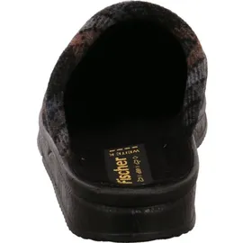 Fischer Markenschuh Pantoffeln Grau 45