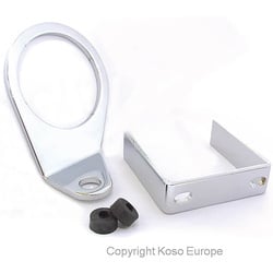 KOSO Halter für 55mm D-Typ Instrumente, silber