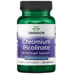 Chromium Picolinat - Enthält Chromax 200 mcg 60 Kapseln