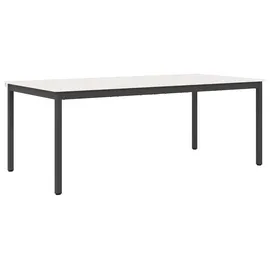 vidaXL Esstisch 200 x 75 x 100 cm weiß