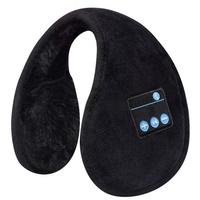 GelldG Bluetooth Musik Ohrenschützer, Baumwolle Bluetooth-Kopfhörer schwarz