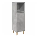 vidaXL Badschrank 30 x 119 cm Grau