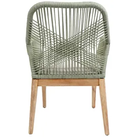 Mendler HWC-H56b Gartenstuhl 58 x 58 x 85 cm grün 2 St.