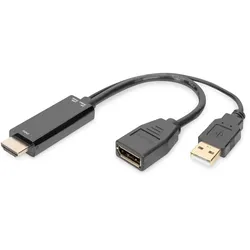 Digitus 4K HDMI Adapter - HDMI auf DisplayPort