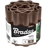 Bradas Beeteinfassung 900 x 15 cm 1 Stück Braun