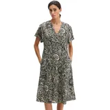 Marc O'Polo Druckkleid Freizeitkleid Grün 46