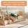 Kids Collective Etagenbett Kids Collective 120 x 200 cm Kiefer massiv natur beige
