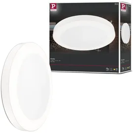 Paulmann Außenleuchte Kunststoff 34,7 cm inkl. Bewegungsmelder Dämmerungssensor weiß