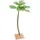 vidaXL Künstliche Palme LED Warmweiß 72 LEDs 120 cm