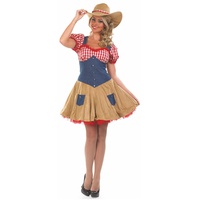 Fun Shack Saloon Girl Kostüm, Cowgirl Kostüm Damen Sexy, Western Damen Kostüm, Faschingskostüme Cowgirl Damen, Kostüm Cowboy Damen, Kostüm Cowgirl - M