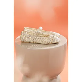 aniston shoes Ballerina in goldfarben - Gr.: 41