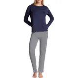 Tom Tailor Zweiteiliger Langer Damen Pyjama 38 - 38