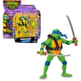 Giochi Preziosi - Leonardo Ninja-Turtles Mutante, Leonardo in der Version Actionfigur, beweglich, 12 cm, Figur mit Kampfwaffen, für Kinder ab 4 Jahren