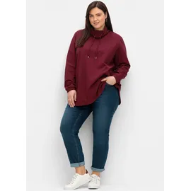 sheego Stretch-Jeans in dark blue denim | Gr.: 54