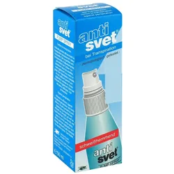Antisvet bei Transpiration Pumpspray
