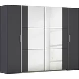 Rauch Drehtürenschrank KRONACH 268 x 210 x 59 cm Grau